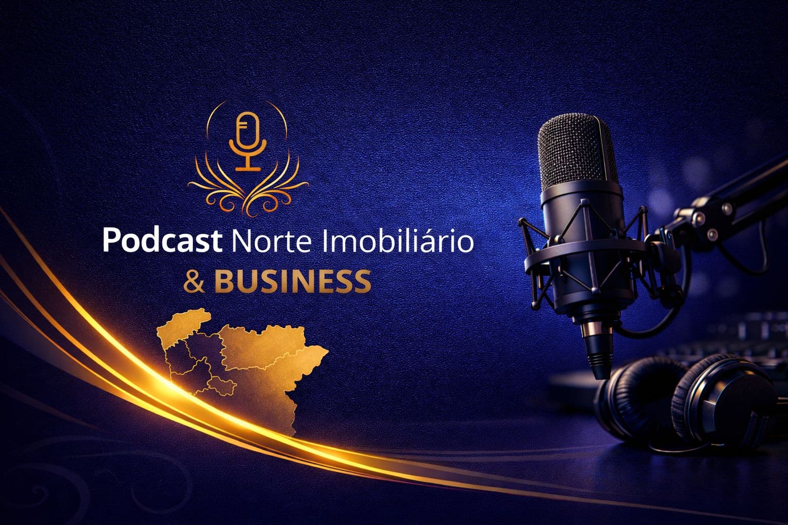Estúdio do podcast